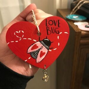 Love Bug Valentine’s Day ornament